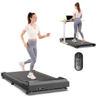 Formill FT21 elektrische loopband-opvouwbare loopband voor thuis 1-6KM/H-met LED-display-compact loopkussen voor thuis en op kantoor- Zwart
