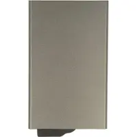 Valenta Pasjeshouder - Uitschuifbare Titanium Grijs Kaarthouder met RFID Bescherming & Handig Easy Out Systeem - Aluminium - Ruimte voor 7 Pasjes
