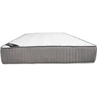 Vente-unique Set 160 x 200 cm gewatteerde bedbodem + matras van veerkrachtig schuim en instap van latex van 30 cm dik - MALINO van YSMÉE