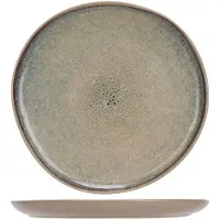 COSY&TRENDY Cosy & Trendy Dinerborden Oona Sand-Green 6-delig – Aardewerk – Warm Zand-Glazuur, Vaatwasser- & Ovenbestendig