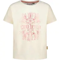 Vingino Meisjes Tops & T-shirts Harlyn - Creme - Maat 128