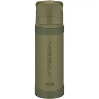 Thermos Khaki 0,5L - Outdoor, Extreem Weer, RVS