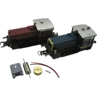 Roco micromotor HR004F HO motor ombouwset voor Köf III New Model with digital interface (Until 2013)