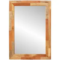 vidaXL Badkamerspiegel Artisan Eiken 50 x 70 x 2,5 cm