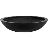 Pottery Pots Bloempot Natural Jumbo Bowl M Black 85 x 22 cm