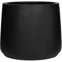 Pottery Pots Bloempot Natural Jumbo Patt S Black 92,5 x 77 cm
