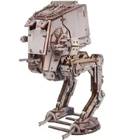 Ugears 3D Modelbouw - At-St Walker - Star Wars - Mechanisch Bouwpakket Hout - Educatief Speelgoed
