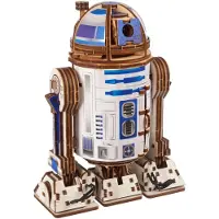 Ugears 3D Modelbouw - R2-D2 - Star Wars - Mechanisch Bouwpakket Hout - Educatief Speelgoed