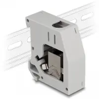 DeLOCK DIN railmontage 35 mm - Grijs -