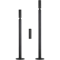 Eth Zwarte vloerlamp Pencil Ø 8cm