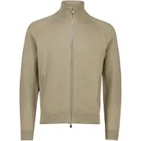 HUGO BOSS BOSS Black H-Idino vest khaki katoen regular fit zonder capuchon