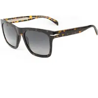 David Beckham Zonnebril DB 7000/S FLAT 56/22/150 Havana Acetaat MAN DB 7000/S FLAT