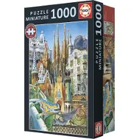 Educa Puzzel – – Gaudí. Miniatuurcollages – 1000 stukjes