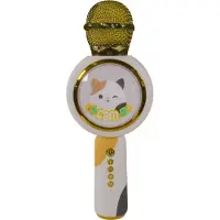 Squishmallows Cam The Cat Bluetooth Popsing Led Light Karaoke Microfoon