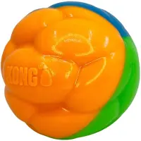 Kong twistz high-viz bal - 8,5x8,5x8,5 cm - Speelgoed Honden