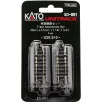 Kato N Unitrack 7078015 Overgangsrails 45 mm 1 set(s)
