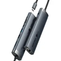 Vention USB-C Dockingstation, 8-in-1, 4K 60 Hz, 100W
