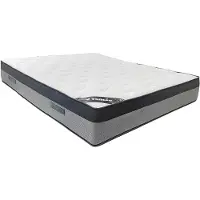 Vente-unique Matras 160 x 200 cm hybride pocketvering 7 zones en traagschuim dikte 30 cm - ILYROS van YSMÉE L 200 cm x H 30 cm x D 160 cm