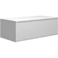 Vente-unique Hangend badkamermeubel - Wit - 94 cm - TEANA II