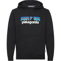 Patagonia Unisex P-6 Logo Uprisal Hoody Zwart