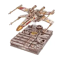 Ugears 3D Modelbouw - Luke Skywalker's X-Wing Starfighter - Star Wars - Mechanisch Bouwpakket Hout - Educatief Speelgoed