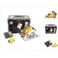 DeWalt DCS 572 D1 accu-handcirkelzaag 18 V 184 x 16 mm + 1x accu 2,0 Ah + oplader + T-STAK