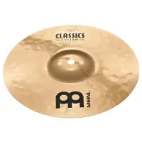 Meinl Classics Custom 8" Splash Cymbal & Gear4music Deluxe Weighted Cymbal Grabber Arm
