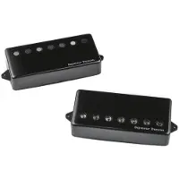 Seymour Duncan Jeff Loomis Blackouts 7 passive mount set actief