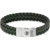 Rebel & Rose Braided Raw Matt Ranger RR-L0149-S-L Armband 19cm