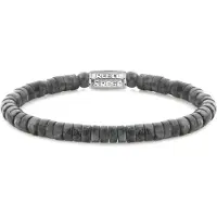 Rebel & Rose Slices Grey Seduction RR-60094-S-M Armband 6mm 17,5cm