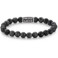 Rebel & Rose Grey Seduction RR-80097-V-L Armband 8mm 19cm