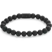 Rebel & Rose Mad Panther RR-80082-B-L Armband 8mm 19cm