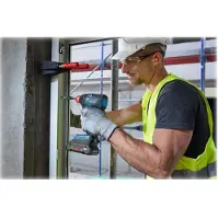 Bosch Professional GDX 18V-200 Accu Slagschroevendraaier/slagmoeraanzetter 18V 4.0Ah (2x) in L-Boxx - 06019J2206