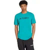 Adidas Unisex Performance Terrex Multi Climacool Logo Tech T-shirt Maat: M | Sport Shirts Outlet | Unisex | Blauw