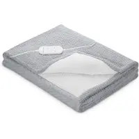 Medisana HB Warmtedeken in 4 kleuren (180 x 130 cm) Lichtgrijs (HB 416)