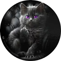 Spiral - Gothic Snijplank - Cattitude - meerkleurig - Maat Standard