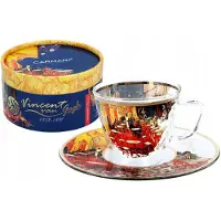 CARMANI Van Gogh Espresso Kopje 'Café Terrace at Night' - 80ml
