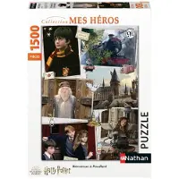 Nathan Puzzel 1500 Stukjes - Welkom Bij Hogwarts / Harry Potter