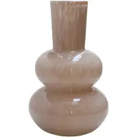 Vase the World Vaas Lindi Elite | Ivory Rose | Dik Glas | Mondgeblazen glas | Ø22 x H36 cm