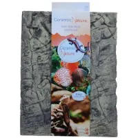 CeramicNature Slimline Rock Colorado Achterwand 65x50 Cm Bruin
