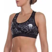 Venum Dames FUSION Top Sportbeha Snake Zwart - XS