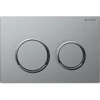 Geberit Omega20 - Bedieningsplaat, easy to clean, mat chroom/glanzend chroom 115.085.JQ.1