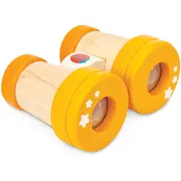 Le Toy Van Houten verrekijker - Uniek - Kaleidoscoop - Oranje - 11,4 cm - Speelgoed voor avonturiers