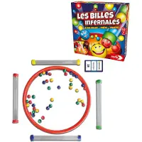 Simba - Les Billes Infernales - Bordspel - 2 tot 4 spelers - 3 moeilijkheidsgraden - 4-jarigen