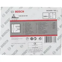 Bosch 2608200007 Stripnagels SN34DK Afmeting, lengte 75 mm 3000 stuk(s)