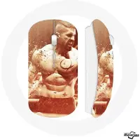 MANIACASE Draadloze muis - Yuri Boyka - Wit - Inclusief wifi USB-stick - Compatibel met Mac en PC