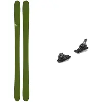 Candide - Packs (ski's & bindingen) - Pack AREA 91 2026 voor Unisex van Hout - Groen