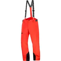 Salomon - Skibroeken - Brilliant Pant M Cherry Tomato voor Heren - Maat S - Rood