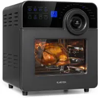 Klarstein AeroVital Cube Chef heteluchtfriteuse 1700 W 14 liter 16 programma's boven- en onderwarmte