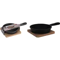 Excellent houseware Tapasset gietijzer pannetje dia12,5cm